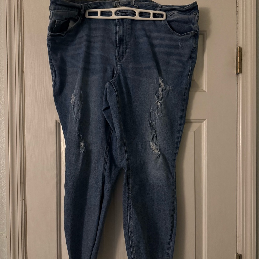 🎆 5 for 30$ 🎆 Old Navy Women's Distressed Skinny Jeans - Blue